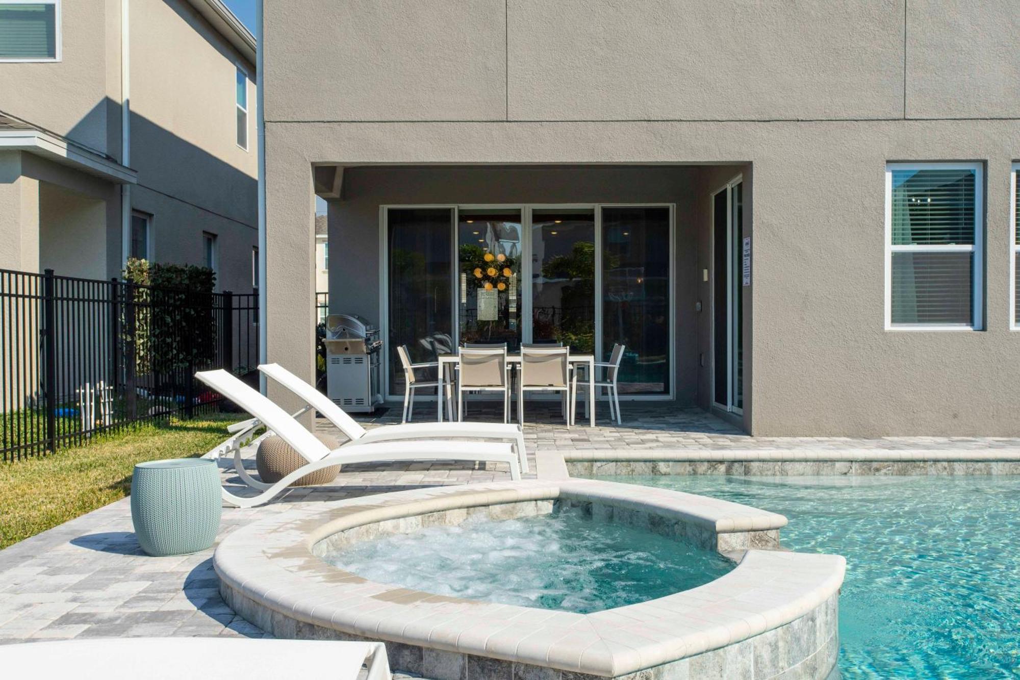 Beautiful Themed Single Home With Private Pool And Game Room Ec0405 أورلاندو المظهر الخارجي الصورة