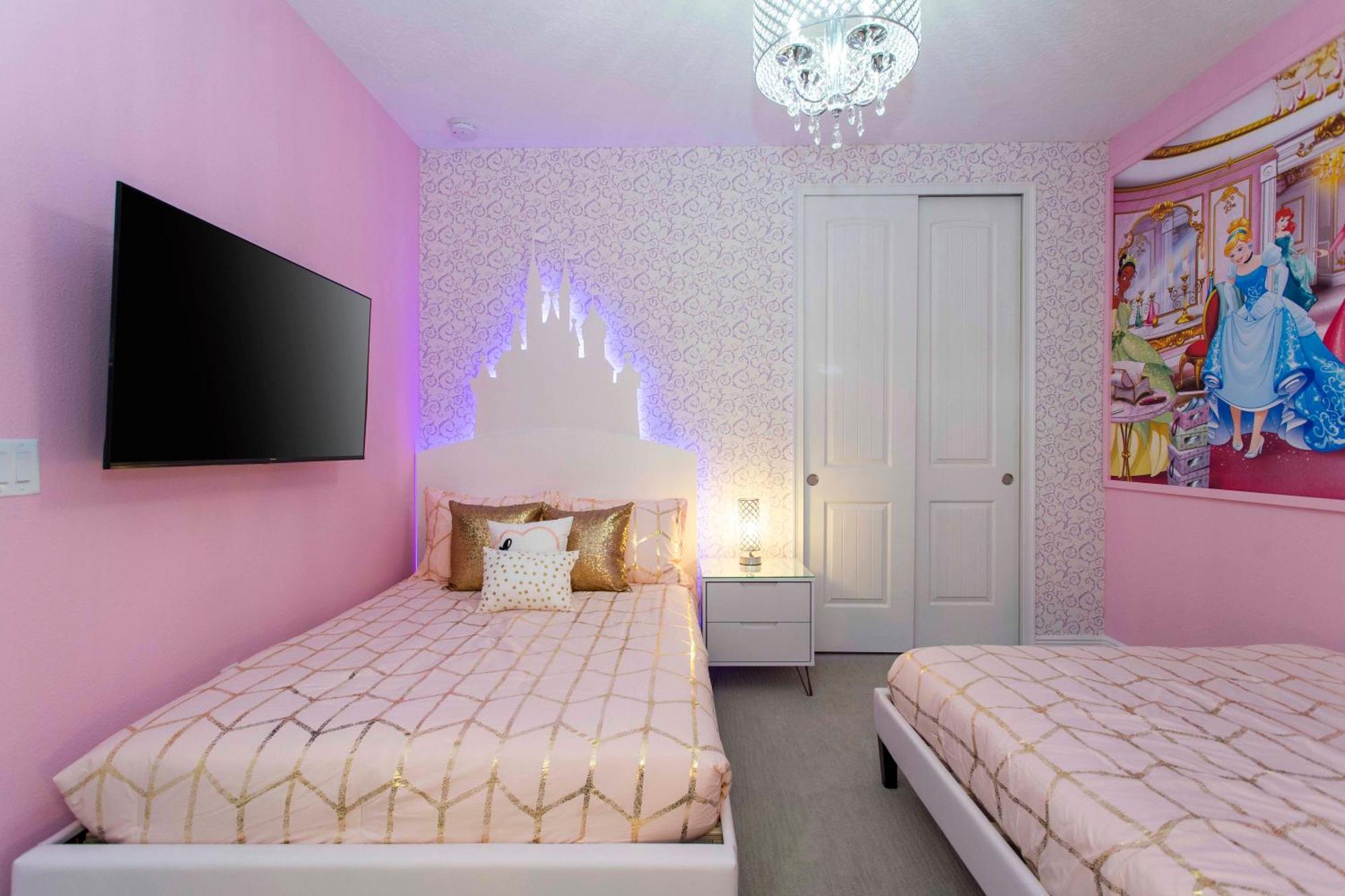 Beautiful Themed Single Home With Private Pool And Game Room Ec0405 أورلاندو المظهر الخارجي الصورة