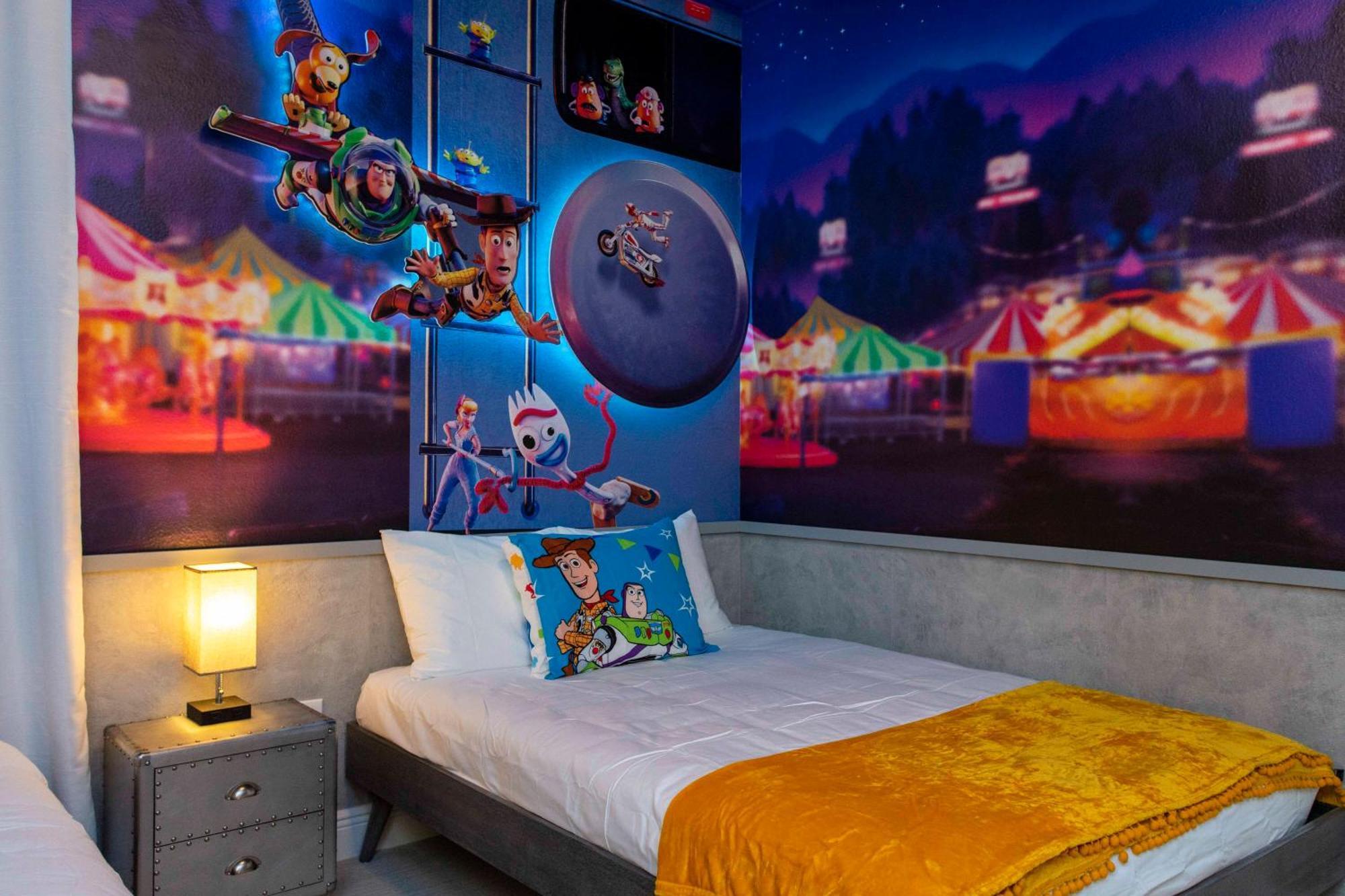 Beautiful Themed Single Home With Private Pool And Game Room Ec0405 أورلاندو المظهر الخارجي الصورة